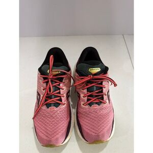 Saucony Womens Size 7 Pink Running Shoes Athletic Lace Up Sneakers